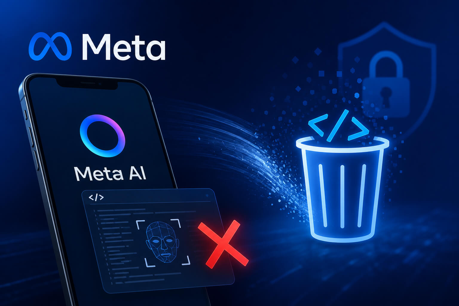 Meta facial recognition code