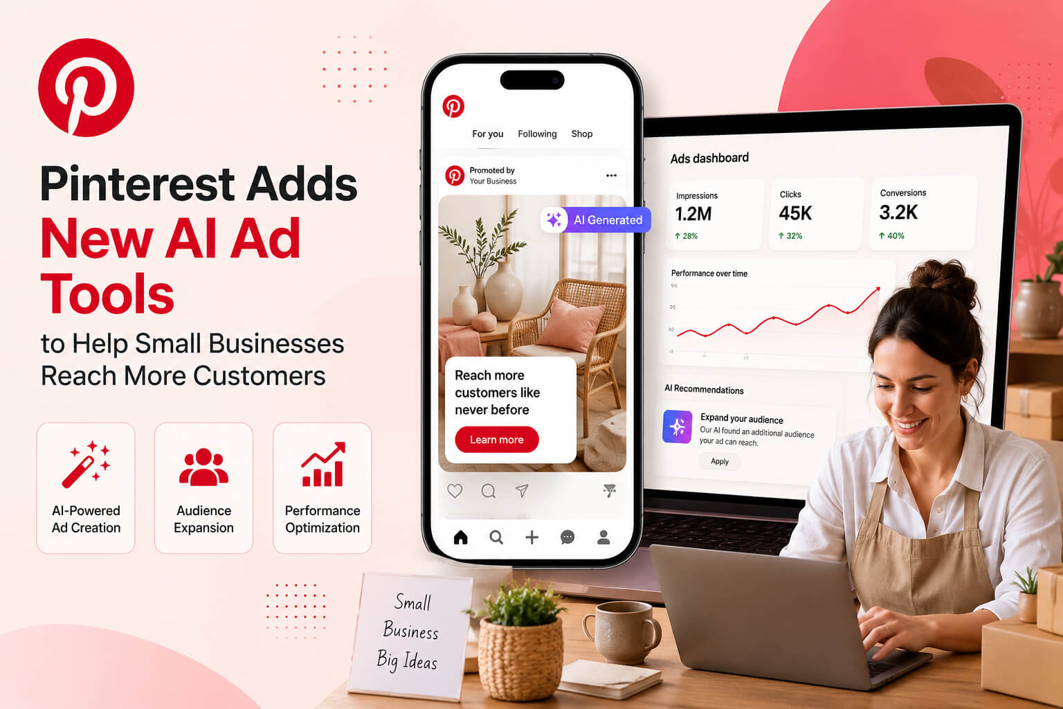 Pinterest AI ad tools