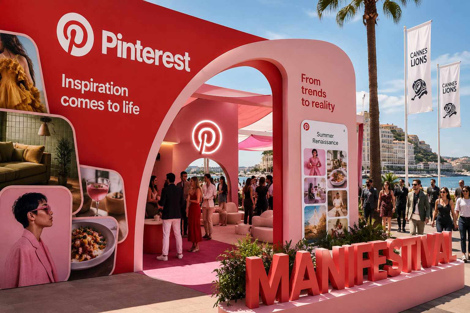 Pinterest in-app trends at Cannes