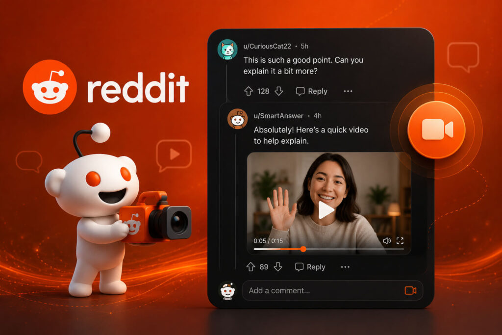 Reddit video replies