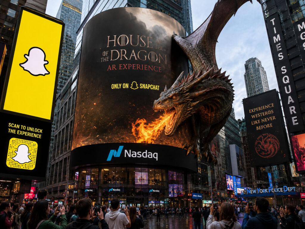 Snapchat House of the Dragon AR experience