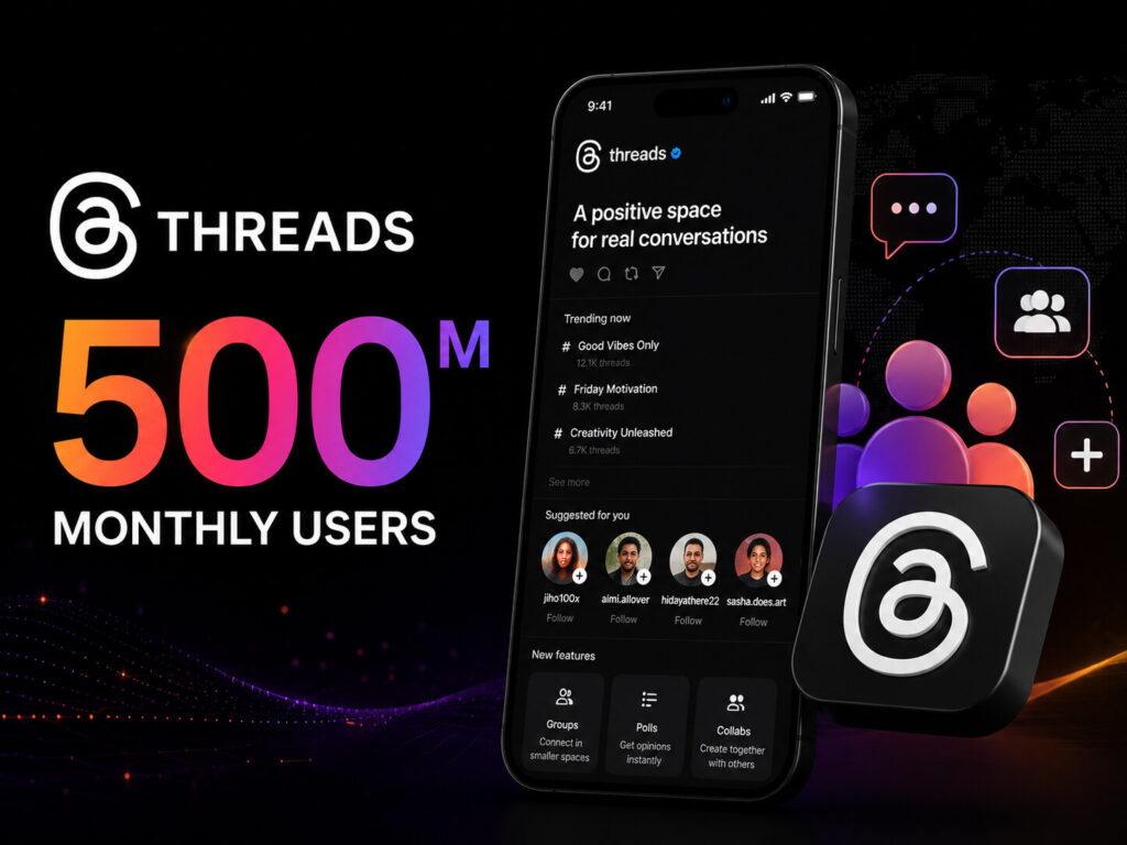 Threads 500 million monthly users