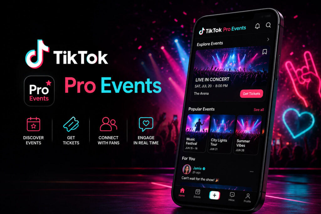 TikTok Pro Events app