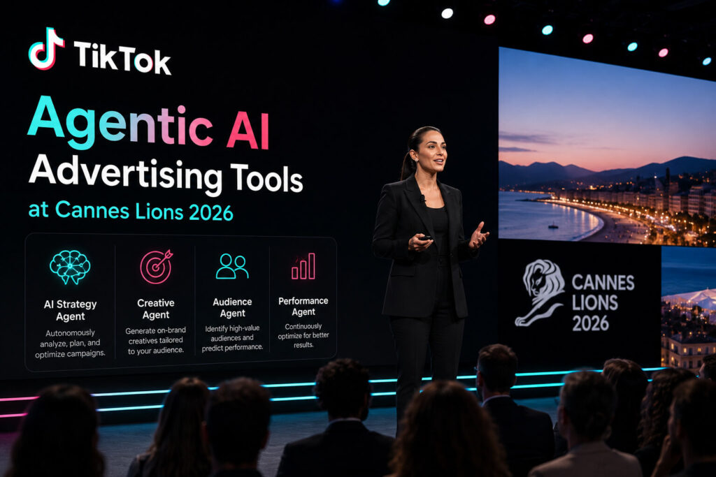 TikTok launches agentic AI advertising tools at Cannes Lions 2026