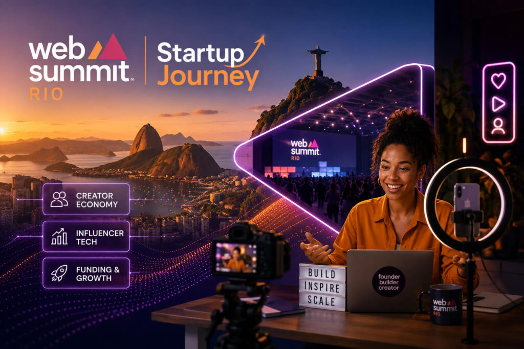 Web Summit Rio startup journey