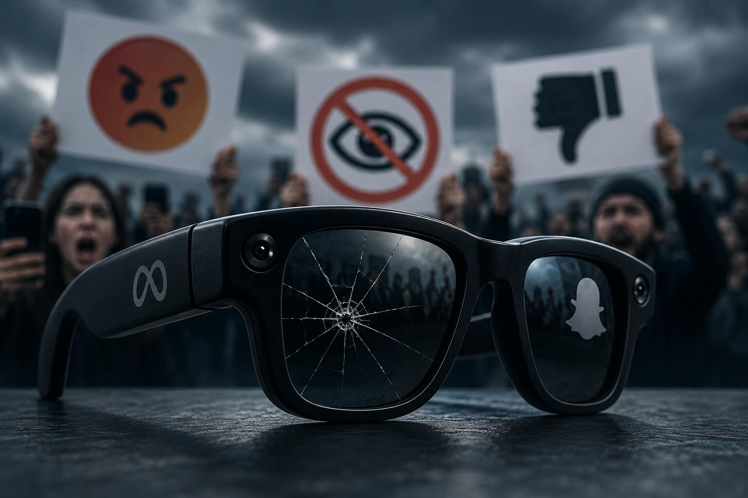AI glasses backlash