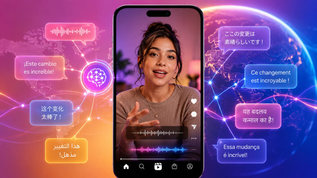Instagram Reels AI translations