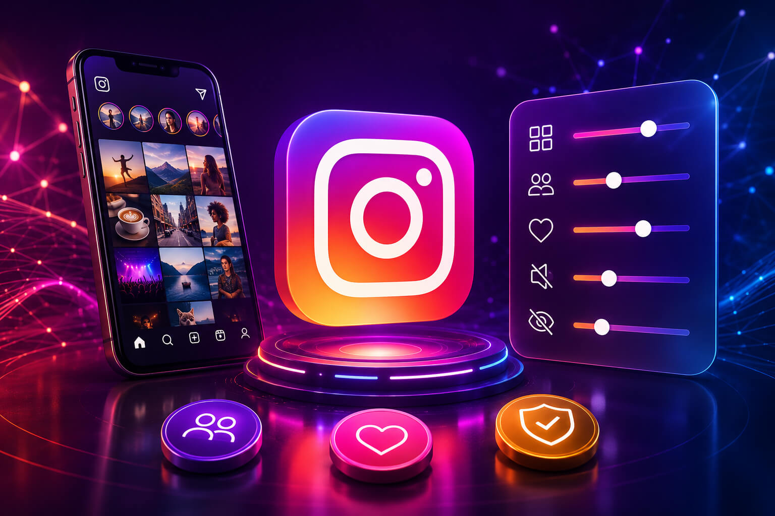 Instagram algorithm controls