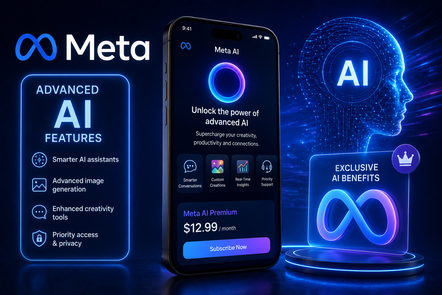 Meta advanced AI features