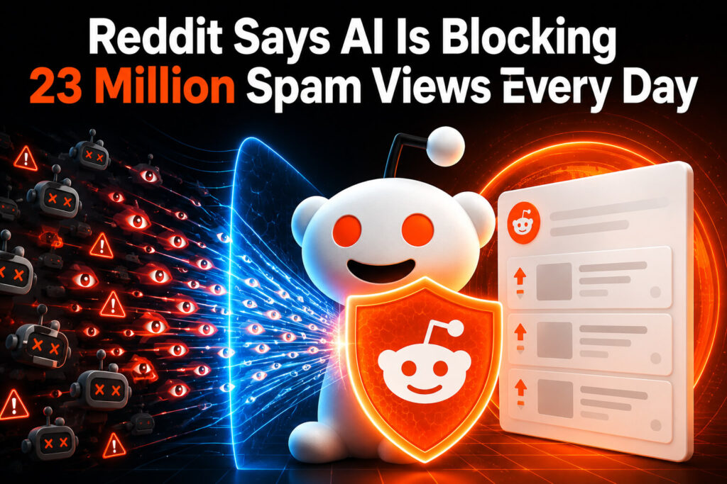 Reddit AI spam detection