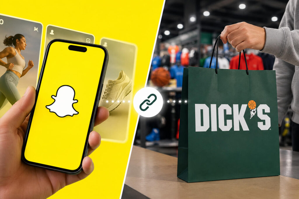 Snapchat DICK’S Sporting Goods partnership
