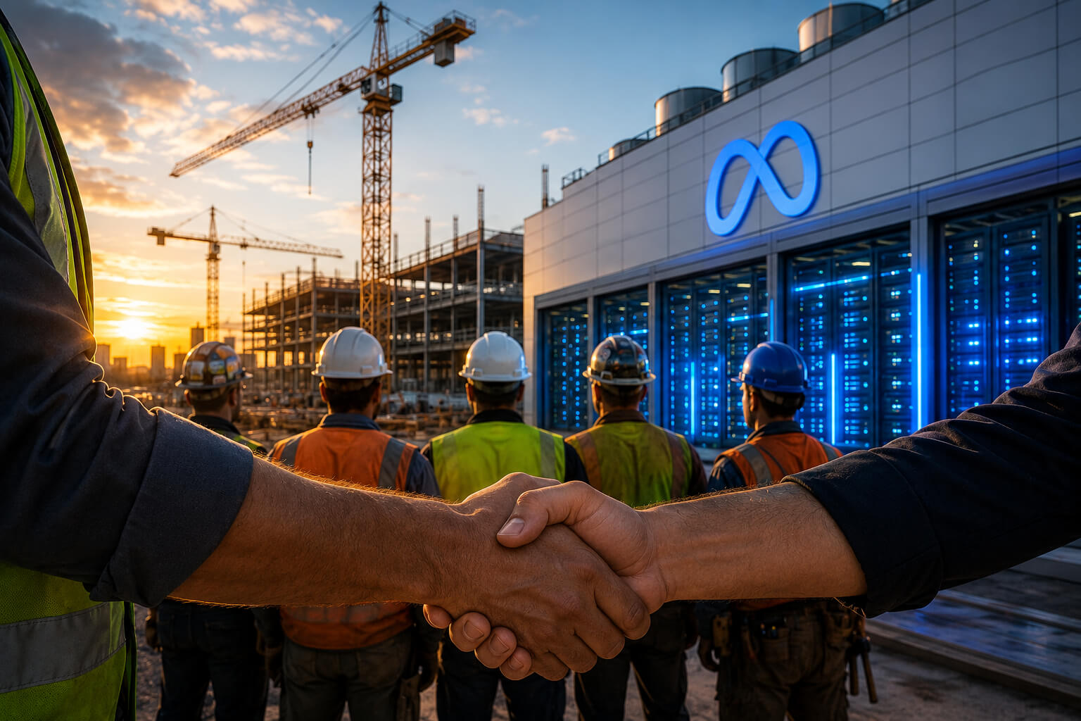 Meta building trades union partnership
