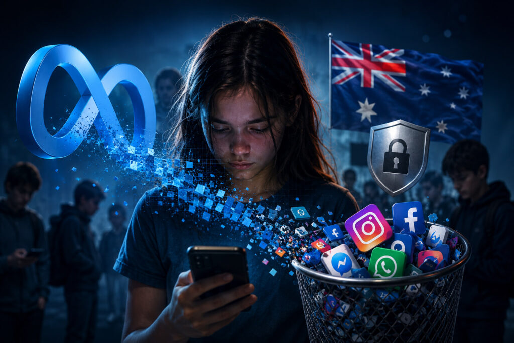 Meta removes teen accounts in Australia