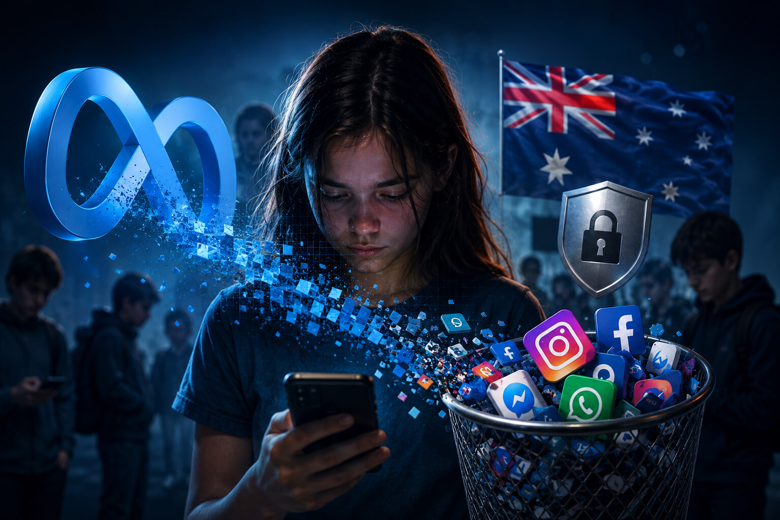 Meta removes teen accounts in Australia