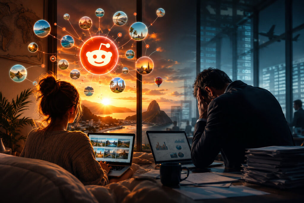 Reddit travel marketing insights