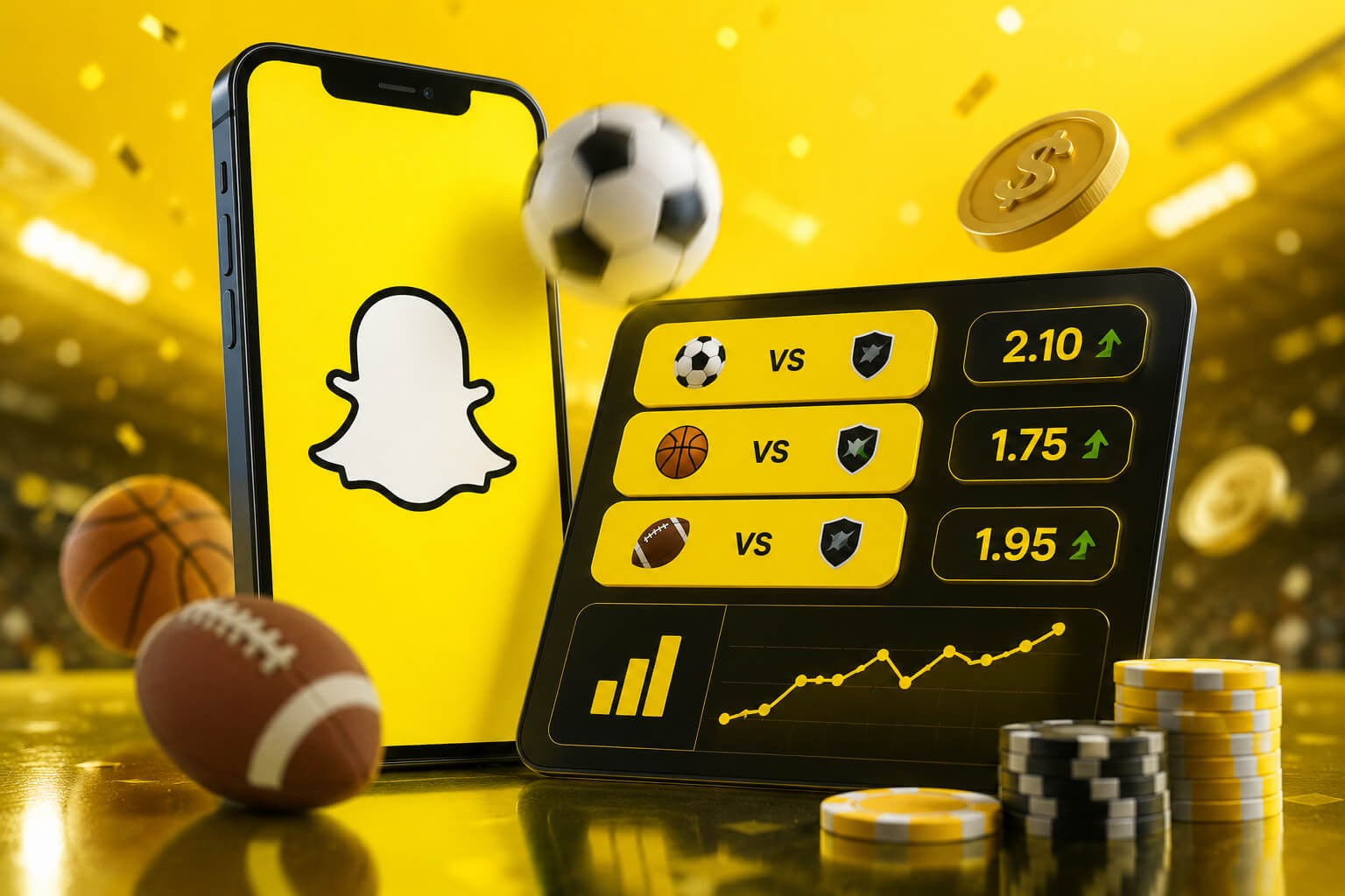 Snapchat sportsbook ads