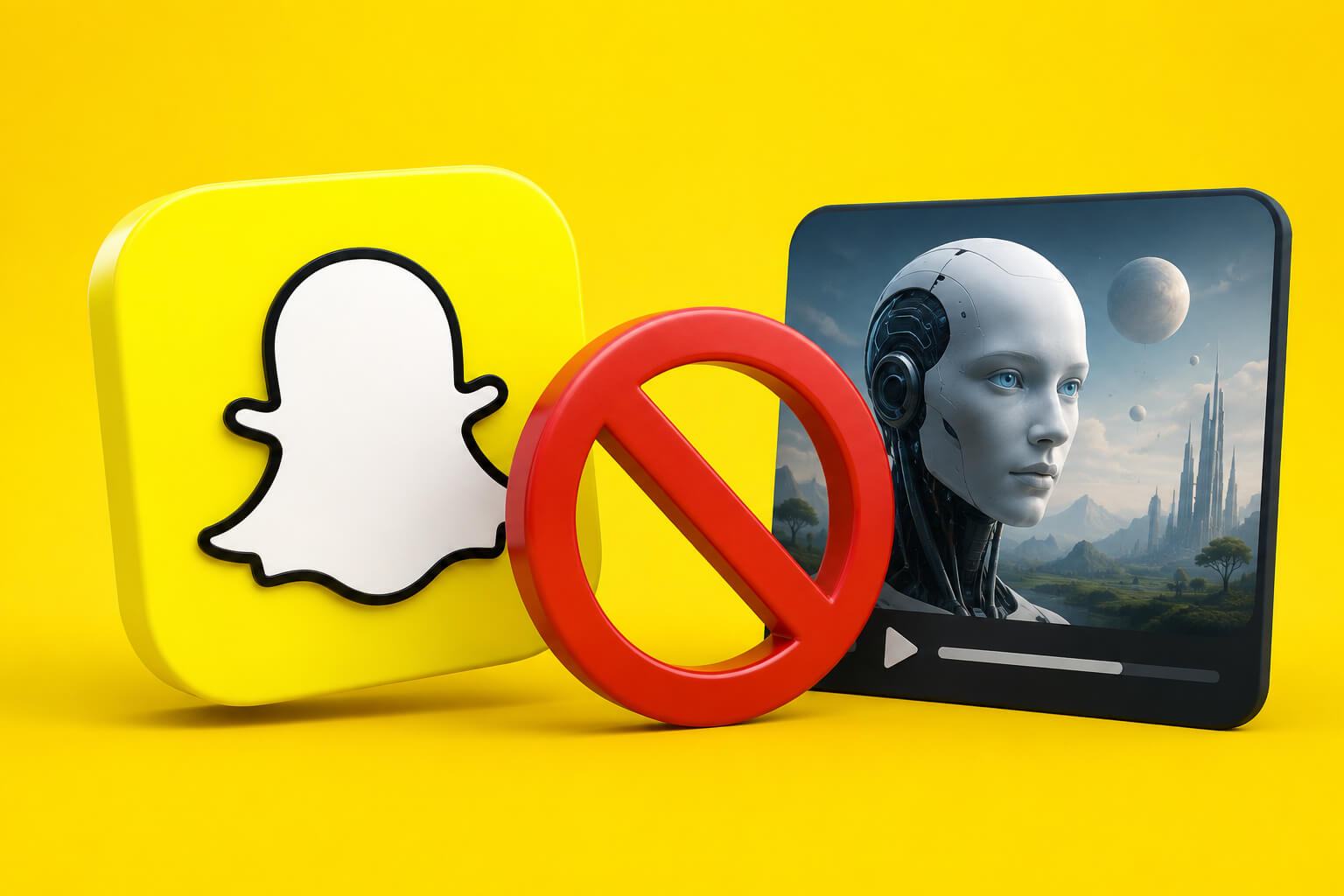 Snapchat AI-generated videos