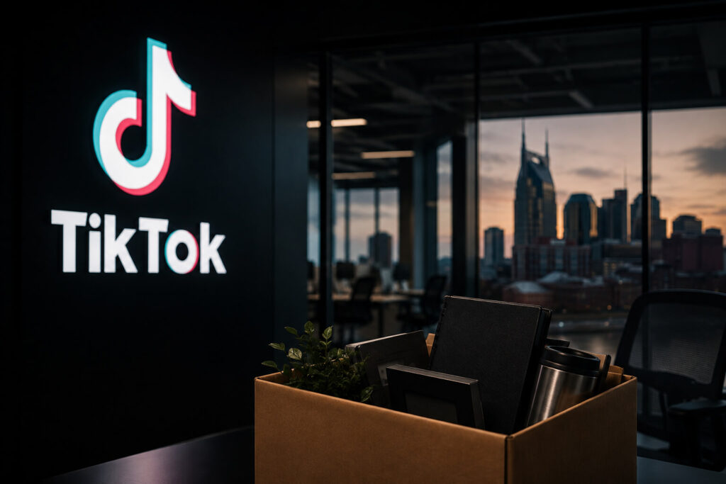 TikTok Nashville office layoffs