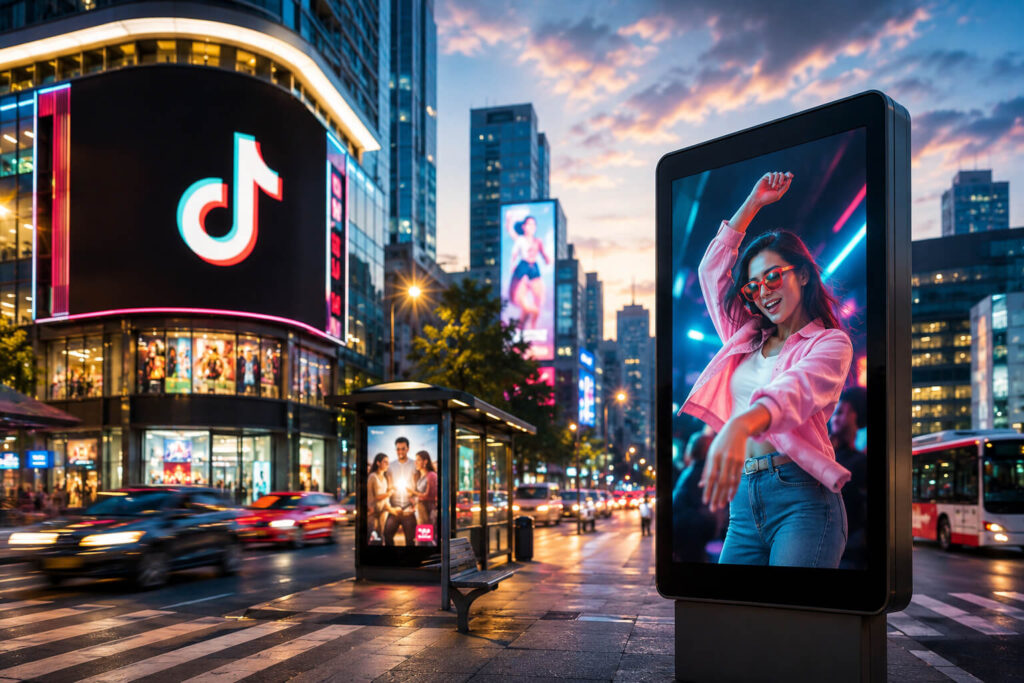 TikTok Out of Phone ads