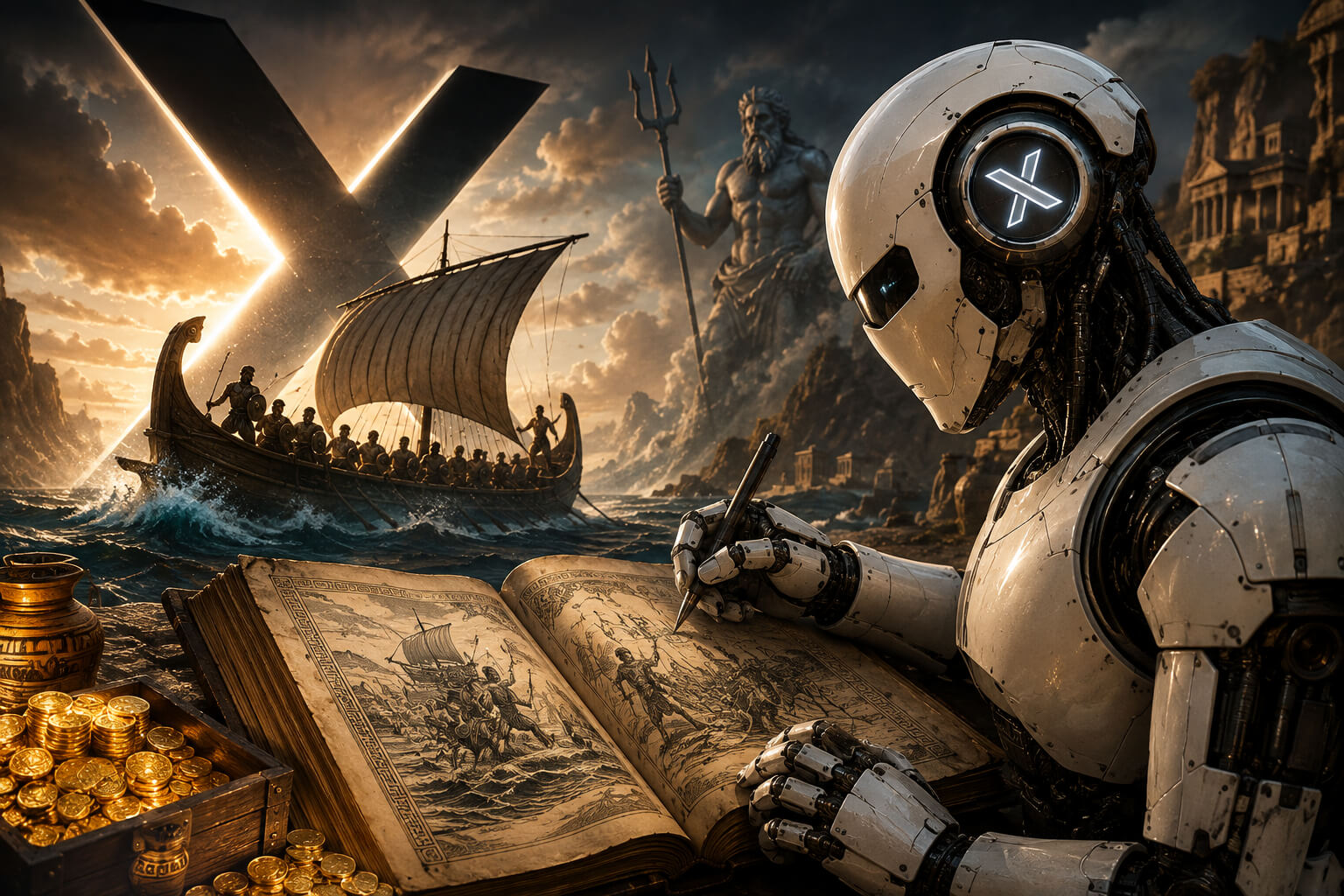 X Grok Odyssey contest