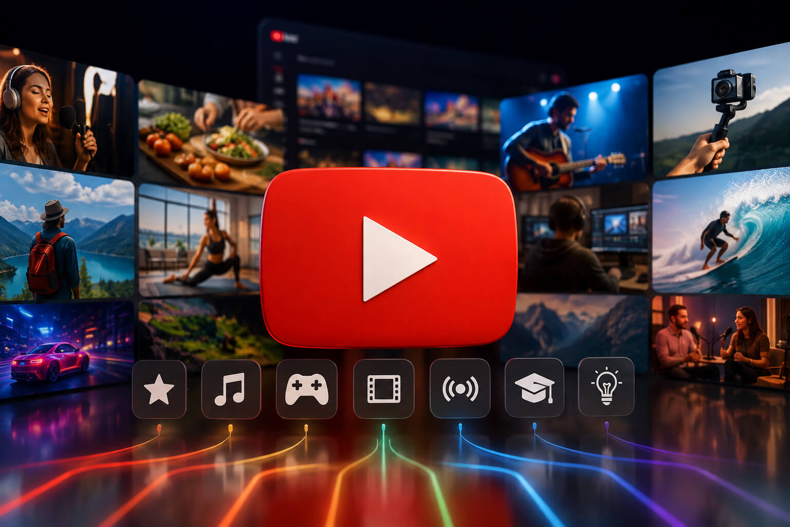 YouTube custom feeds
