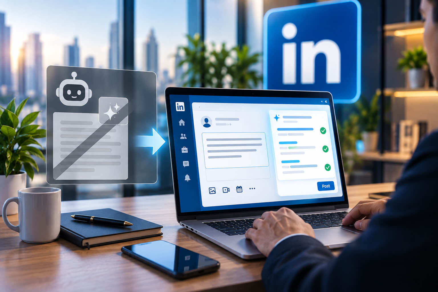 LinkedIn Post Proofreader