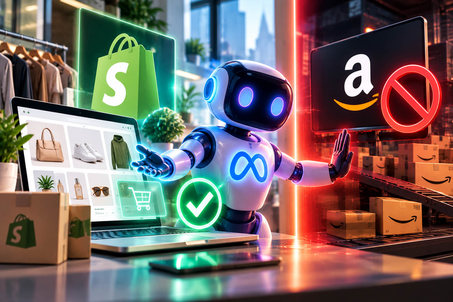 Meta Muse Shopify partnership