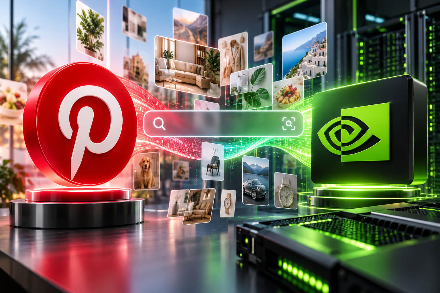 Pinterest Nvidia partnership.