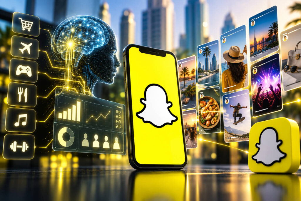 Snapchat AI advertising