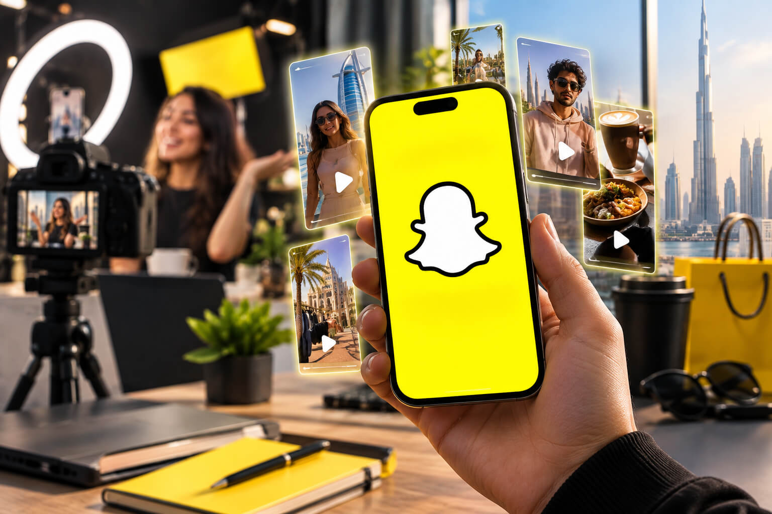 Snapchat microdramas
