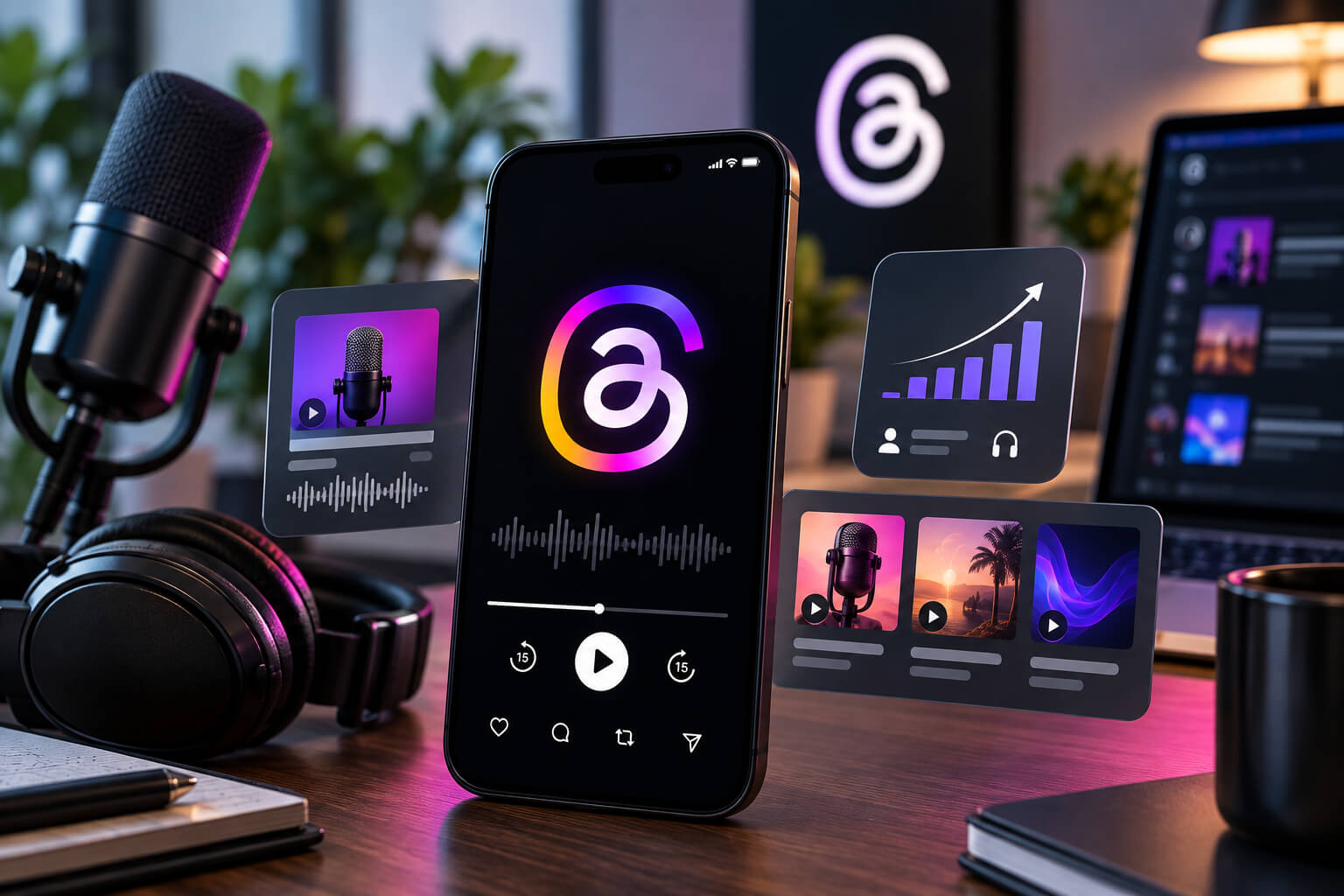 Threads podcast promotion tools