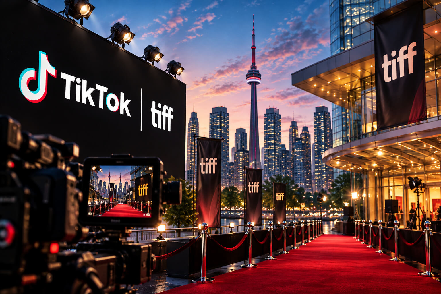 TikTok TIFF 2026 partnership