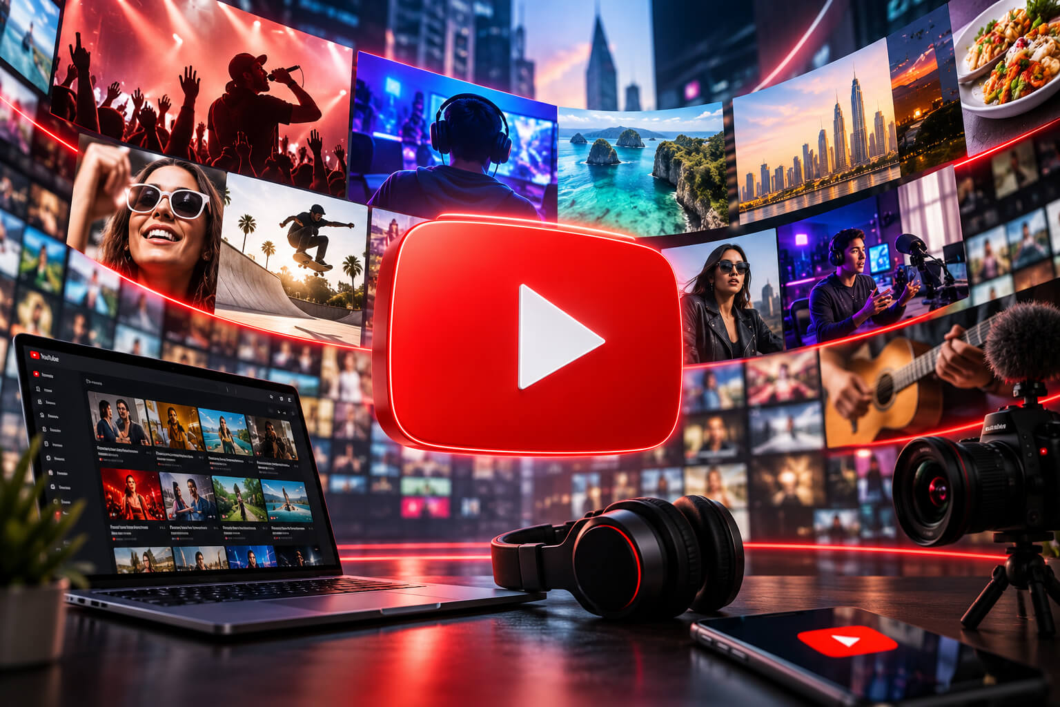 YouTube mainstream culture report